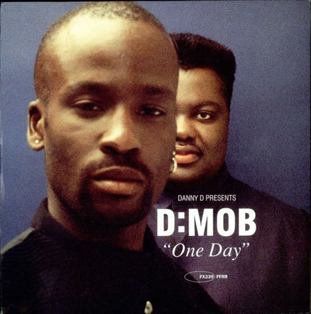 D Mob One Day UK 12" vinyl single (12 inch record / Maxi-single) FX239