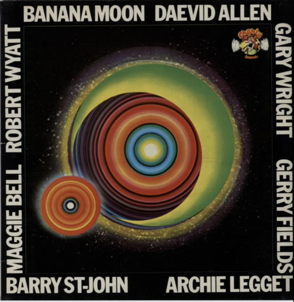 Daevid Allen Banana Moon UK vinyl LP album (LP record) CR30165