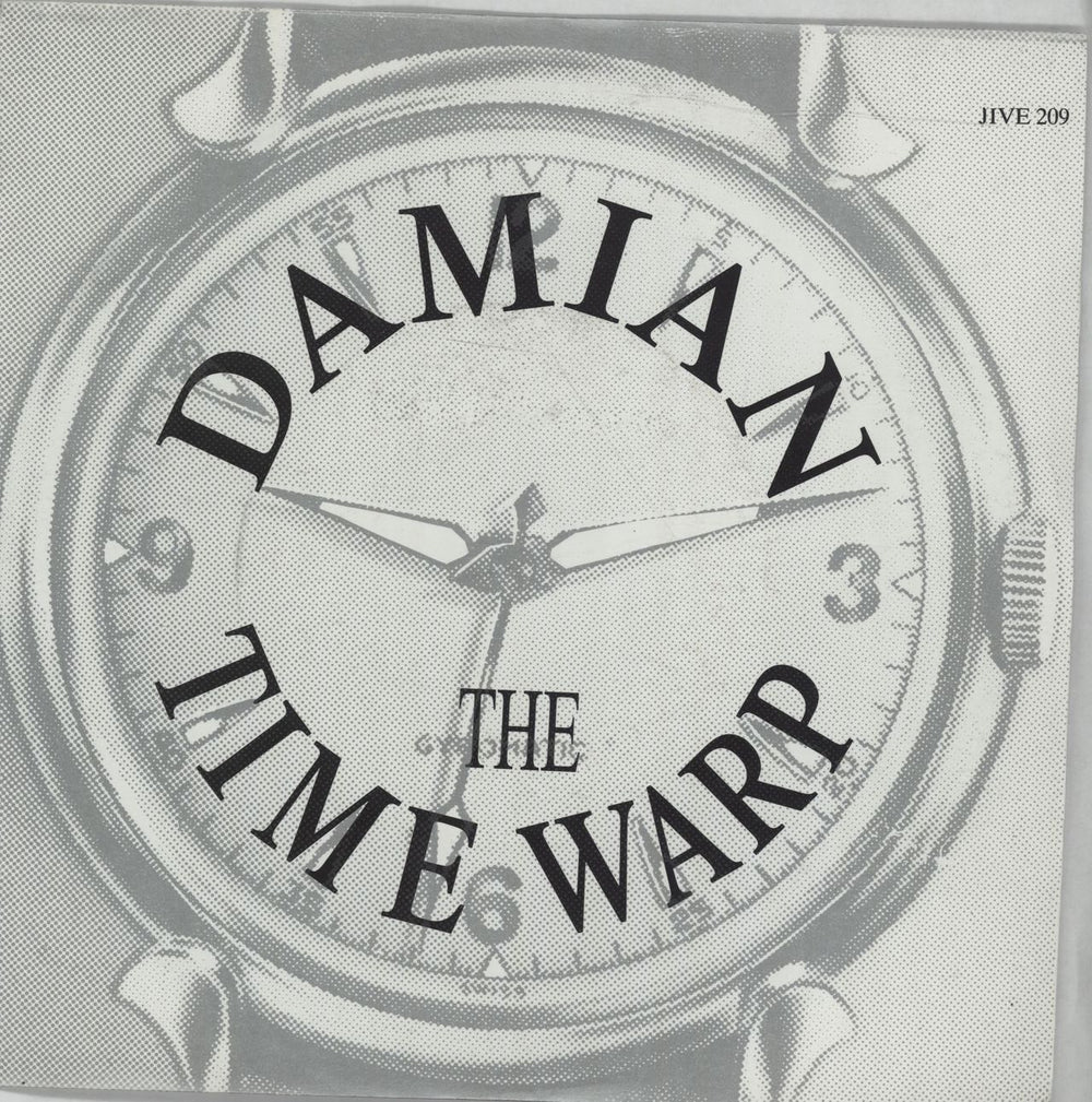 Damian The Time Warp - Inj UK 7" vinyl single (7 inch record / 45) JIVE209