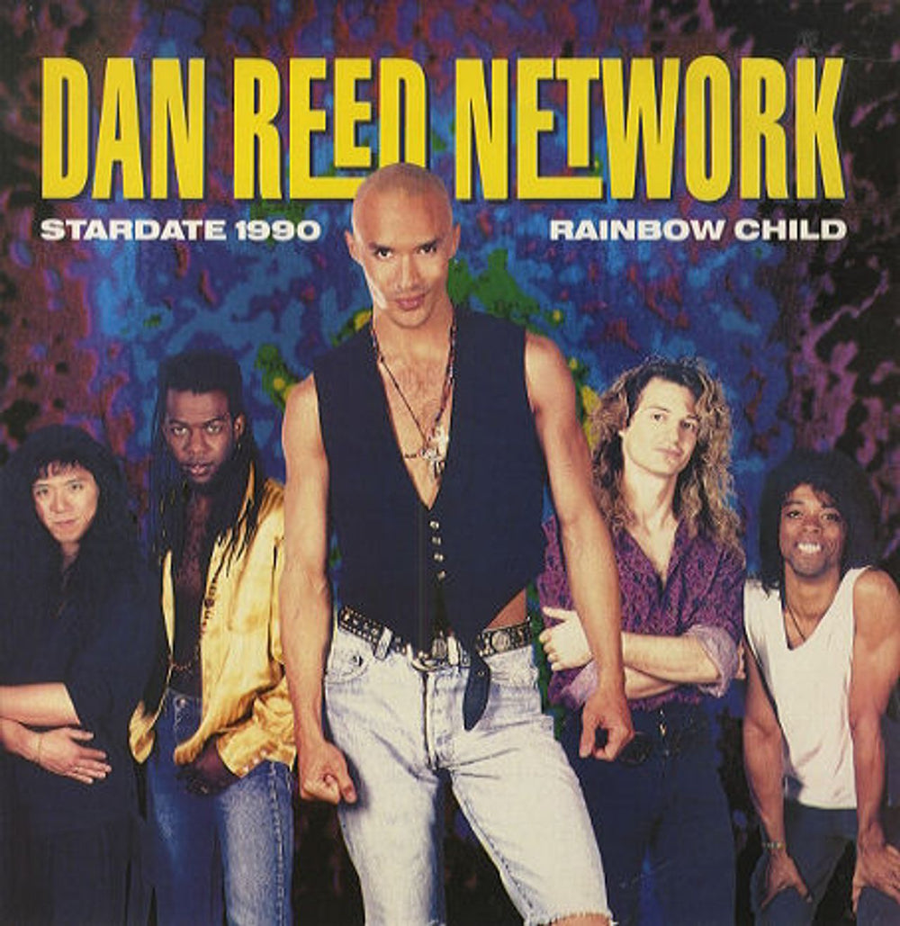 Dan Reed Network Stardate 1990 UK 12" vinyl single (12 inch record / Maxi-single) DRN412