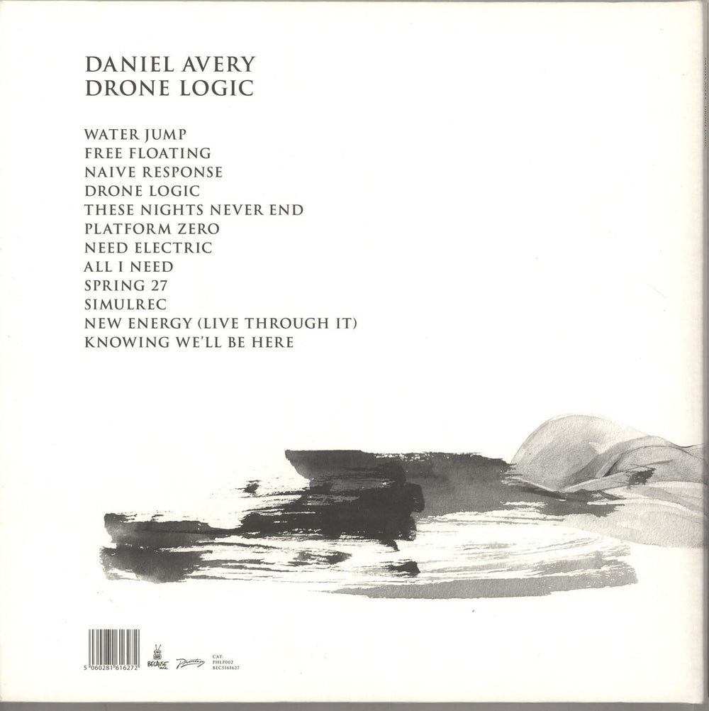 Daniel Avery Drone Logic - 180gram Vinyl UK 2-LP vinyl record set (Double LP Album) 0DQ2LDR735287