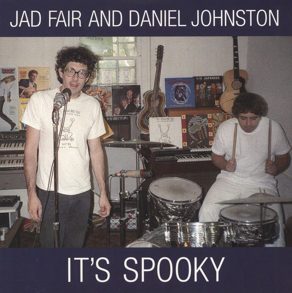 Daniel Johnston It's Spooky: Remastered - White Vinyl UK 2-LP vinyl record set (Double LP Album) JNR321