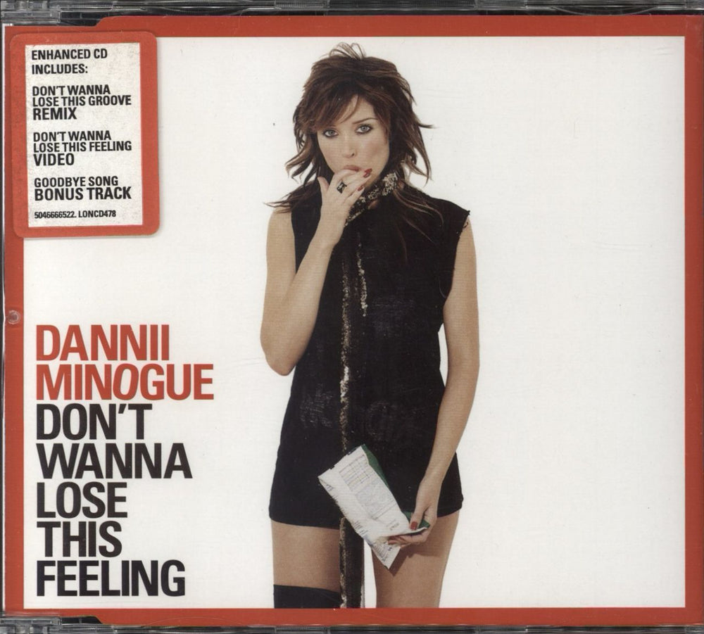 Dannii Minogue Don't Wanna Lose This Feeling UK CD single (CD5 / 5") LONCD478