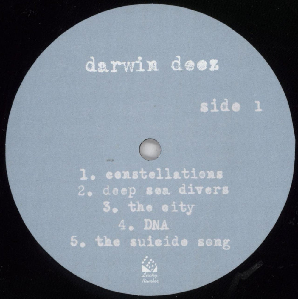 Darwin Deez Darwin Deez UK vinyl LP album (LP record) DY6LPDA553006