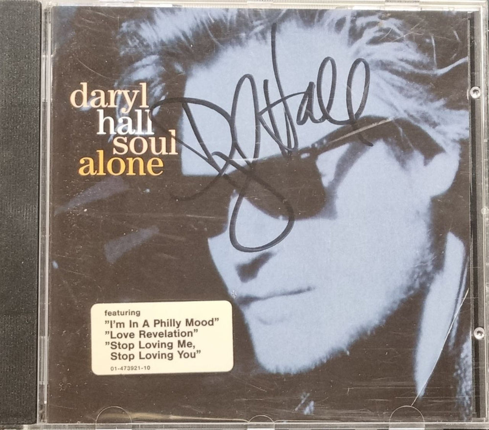 Daryl Hall Soul Alone - Autographed Austrian CD album (CDLP) 4739212