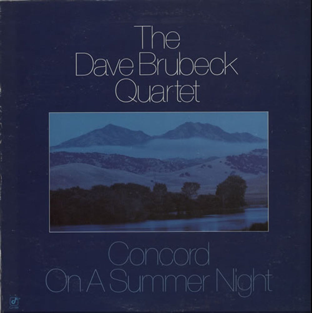 Dave Brubeck Concord On A Summer Night US vinyl LP album (LP record) CJ-198