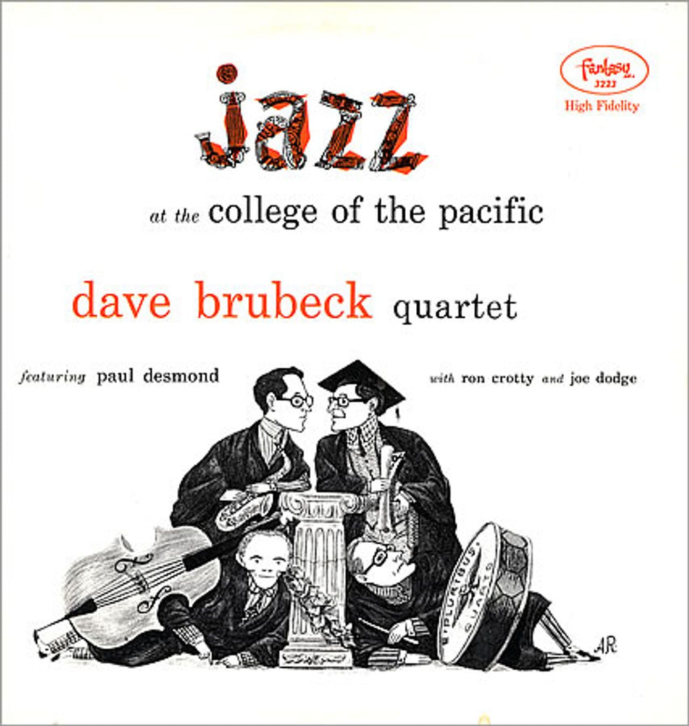 Dave Brubeck Jazz At College Of Pacific US vinyl LP album (LP record) OJC-047