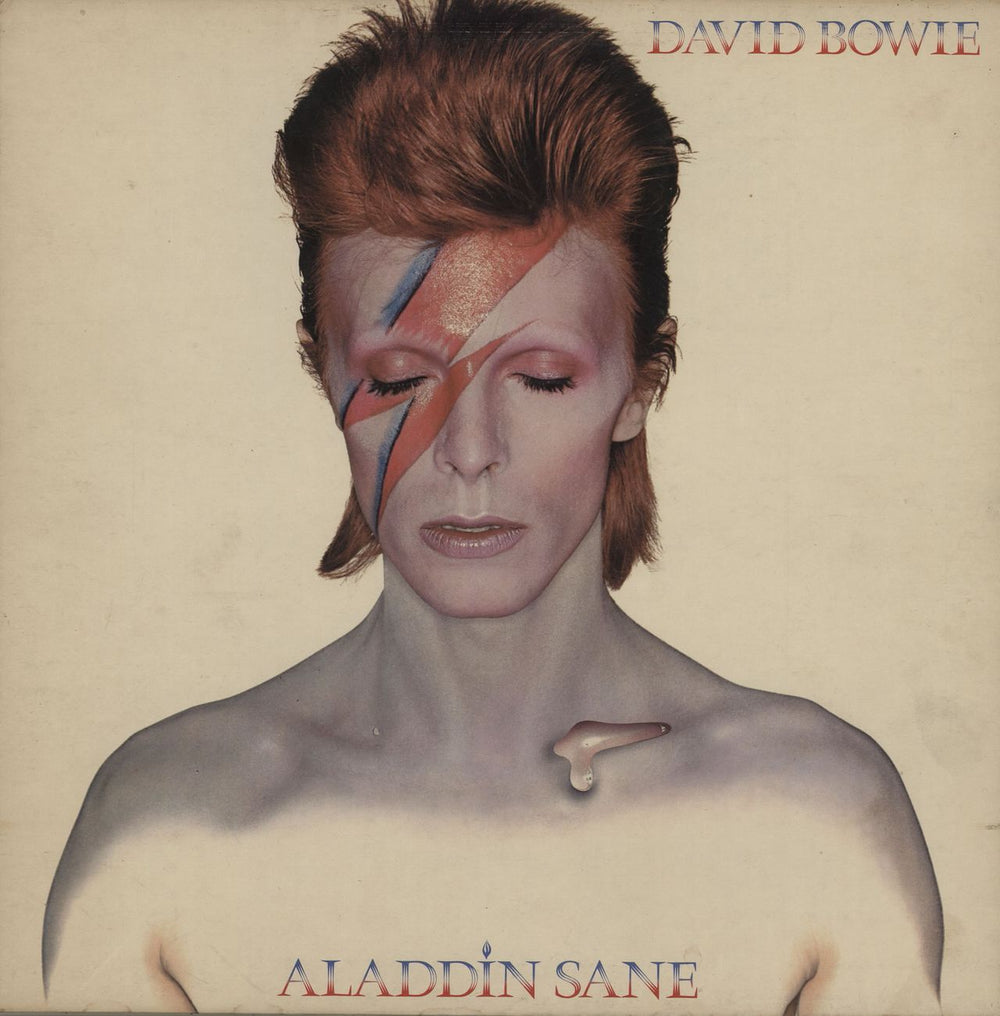 David Bowie Aladdin Sane - 1st - EX UK vinyl LP album (LP record) RS1001