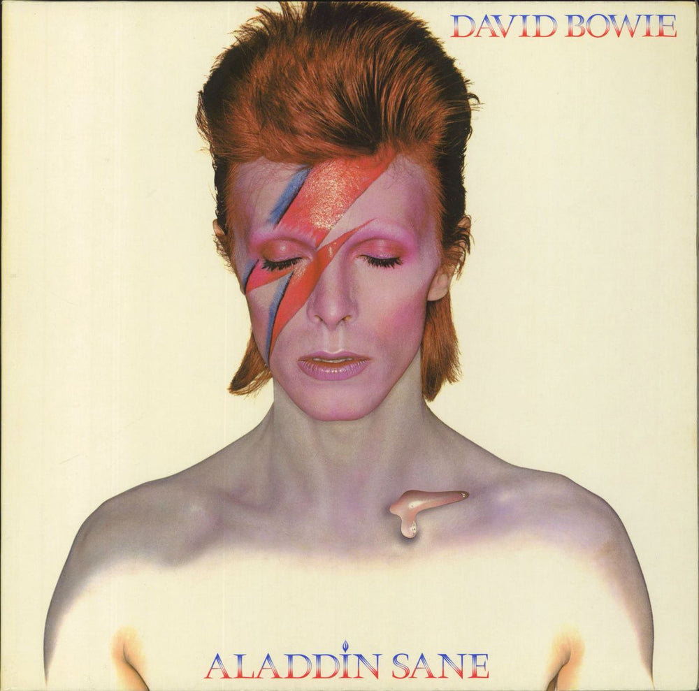 David Bowie Aladdin Sane - EX German vinyl LP album (LP record) LSP4852