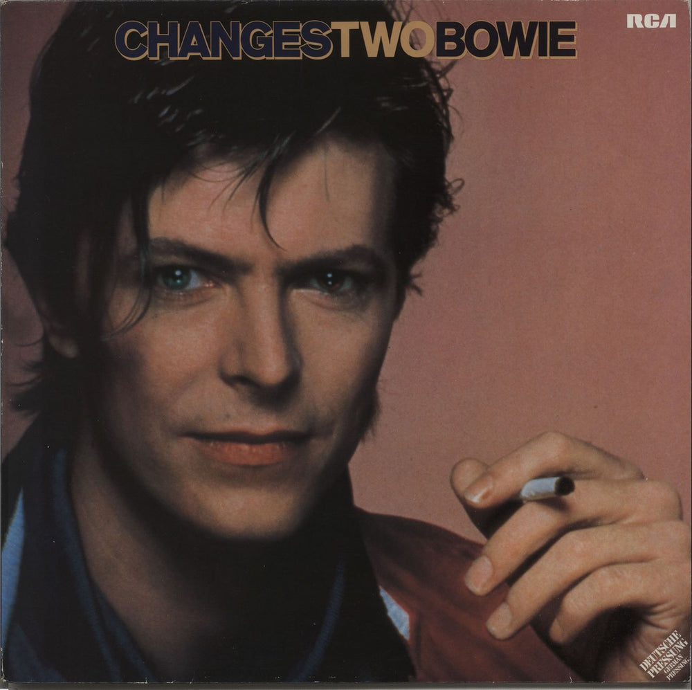 David Bowie ChangesTwoBowie German vinyl LP album (LP record) PL14202