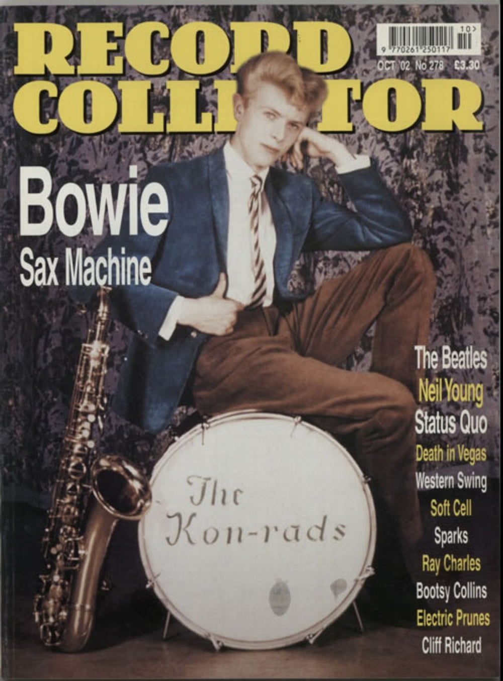 David Bowie Record Collector - October 2002 UK magazine OCTOBER 2002
