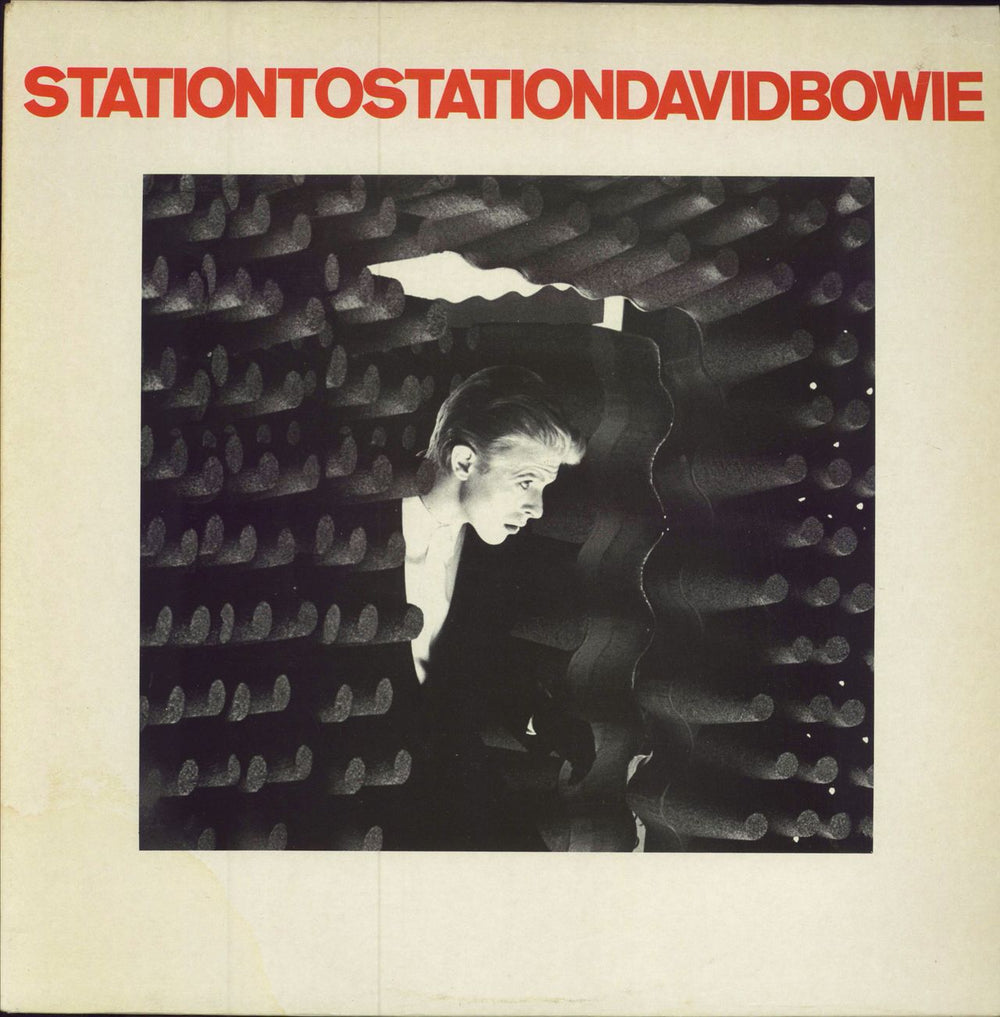 David Bowie Station To Station + Insert UK vinyl LP album (LP record) RCALP3013