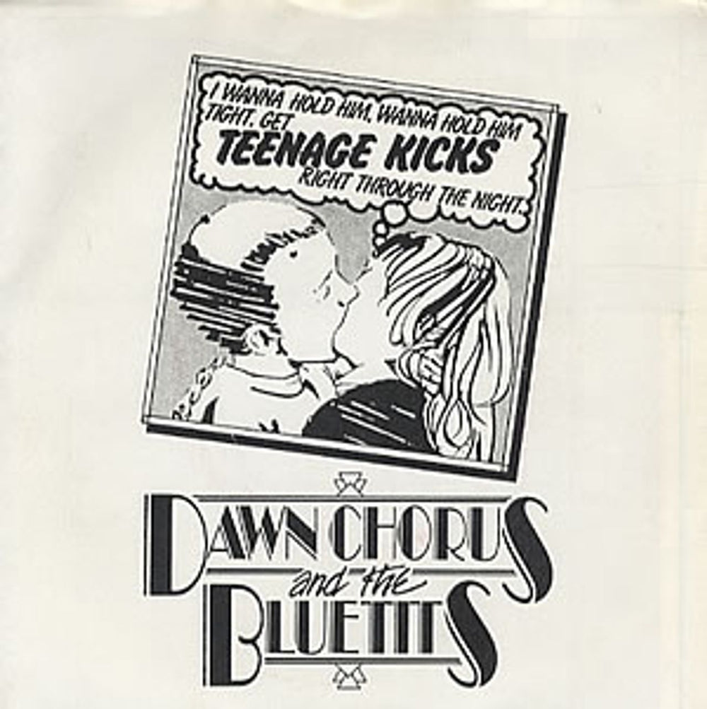 David Bowie Teenage Kicks UK 7" vinyl single (7 inch record / 45) DAWN-1