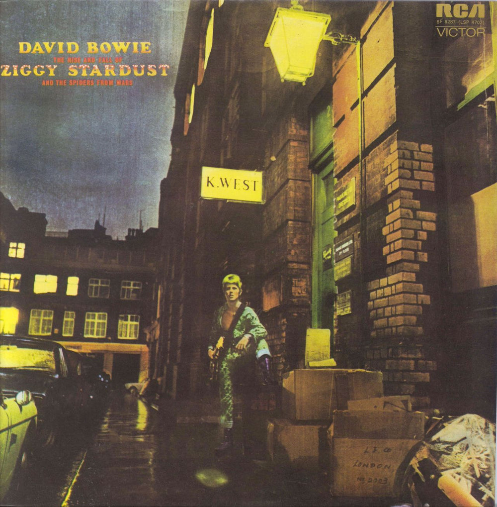 David Bowie The Rise And Fall Of Ziggy Stardust - 1st UK vinyl LP album (LP record) SF8287