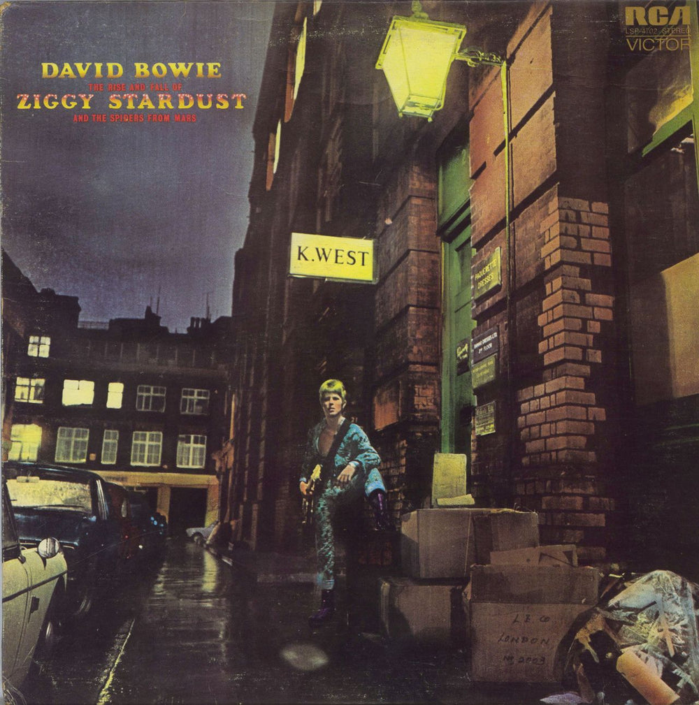 David Bowie The Rise And Fall Of Ziggy Stardust And The Spiders From Mars Canadian vinyl LP album (LP record) SF-8287