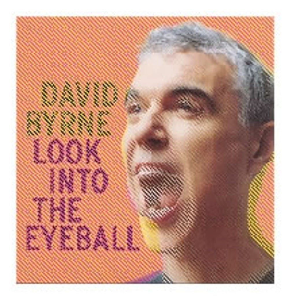 David Byrne Look Into The Eyeball UK Promo CD album (CDLP) CDVUSDJ189