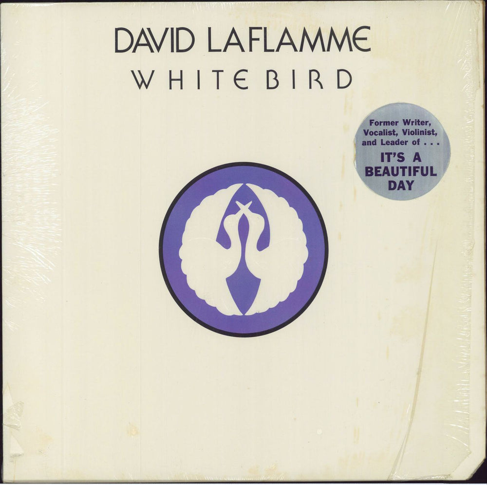 David Laflamme White Bird US vinyl LP album (LP record) AMH-1007