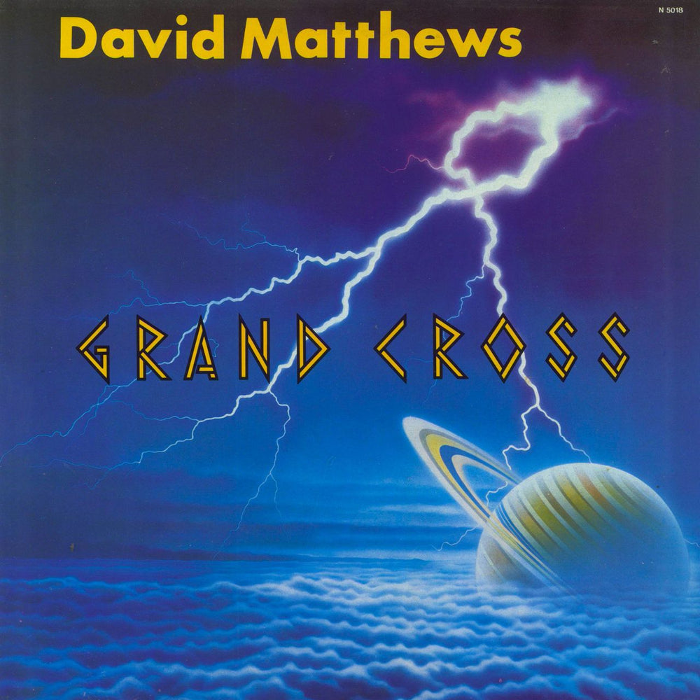 David Matthews Grand Cross UK vinyl LP album (LP record) N5018