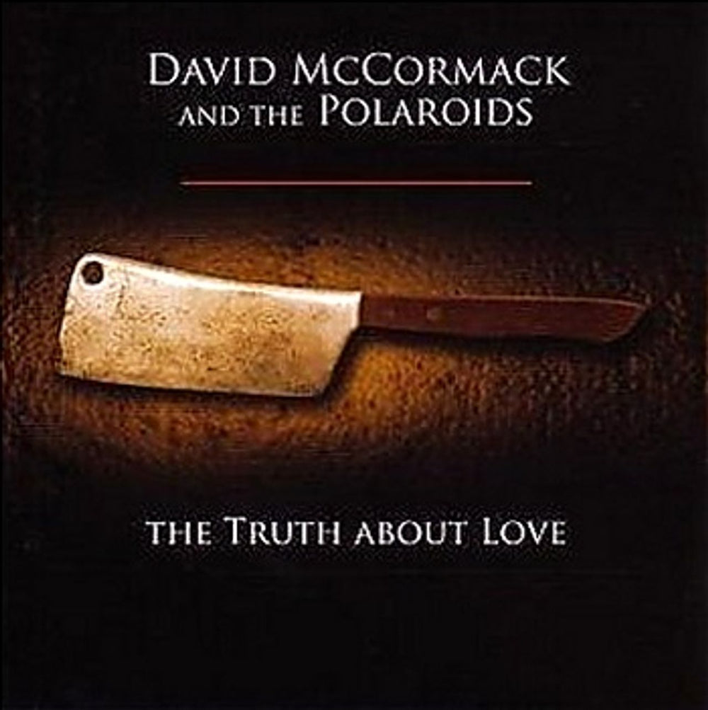 David McCormack The Truth About Love Australian CD album (CDLP) LORCD-079