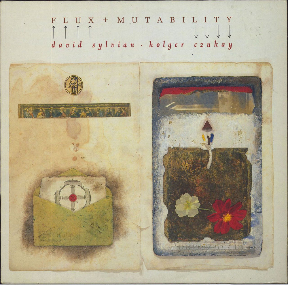 David Sylvian Flux + Mutability - EX UK vinyl LP album (LP record) VE43