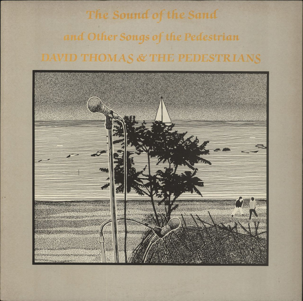 David Thomas (Ubu) The Sound Of The Sand UK vinyl LP album (LP record) ROUGH30