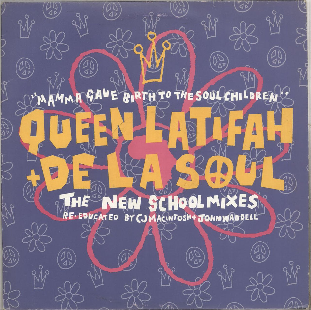 De La Soul Mamma Gave Birth To The Soul Children UK 12" vinyl single (12 inch record / Maxi-single) GEET26