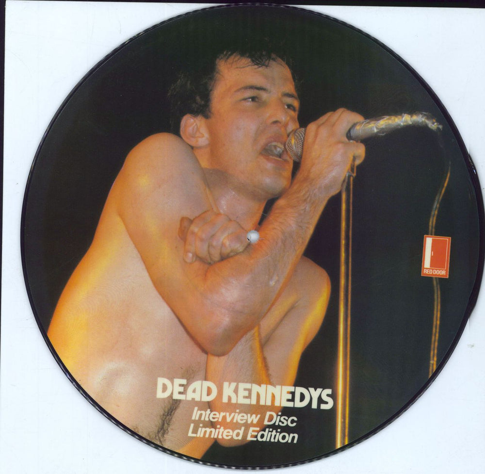 Dead Kennedys Interview Disc UK picture disc LP (vinyl picture disc album) RDPD-05