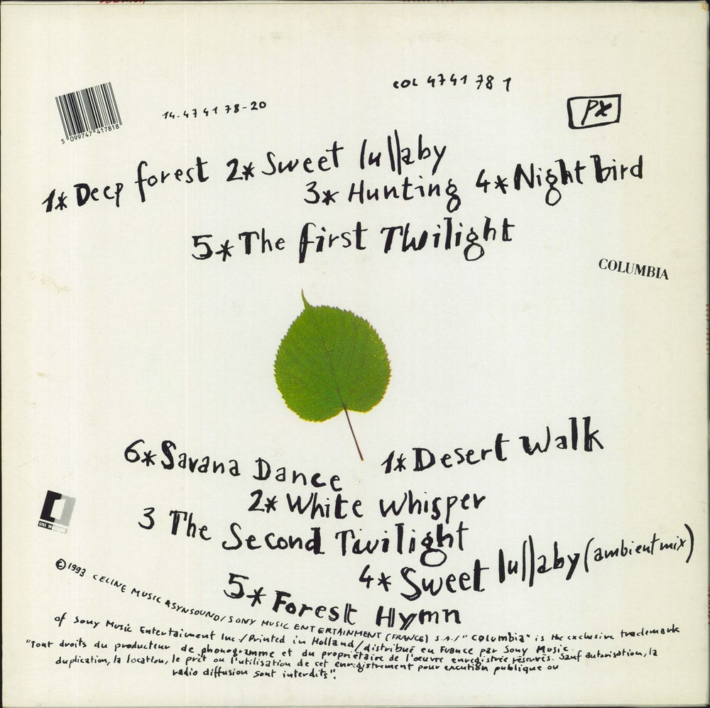 Deep Forest Deep Forest UK vinyl LP album (LP record) 5099747417818