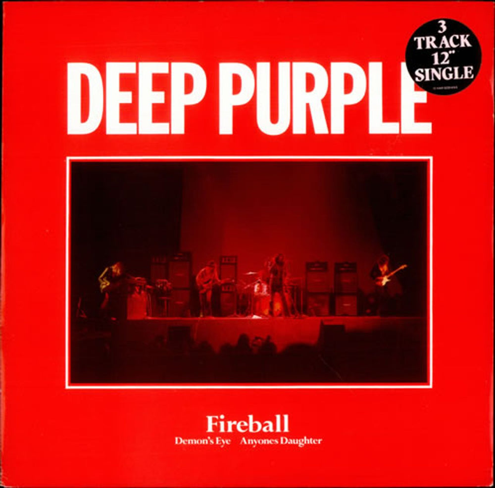 Deep Purple Fireball UK 12" vinyl single (12 inch record / Maxi-single) 12HAR5235