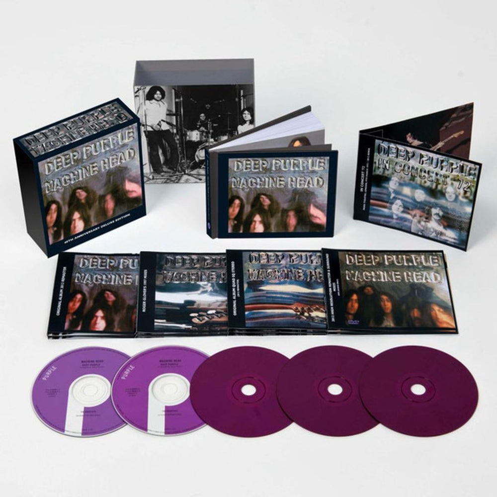 Deep Purple Machine Head - Sealed UK CD Album Box Set DEEDXMA574467