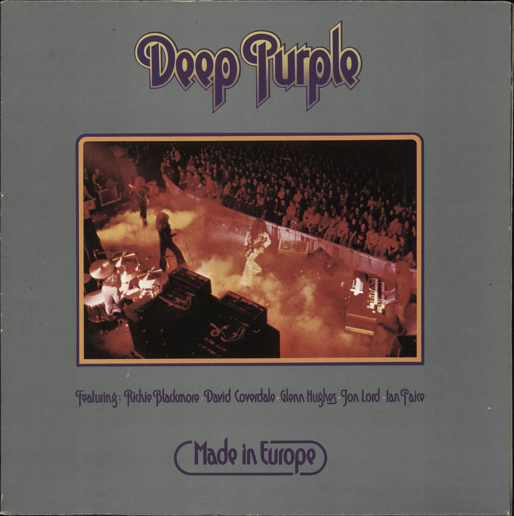 Deep Purple Made In Europe Italian vinyl LP album (LP record) 3C064-98181