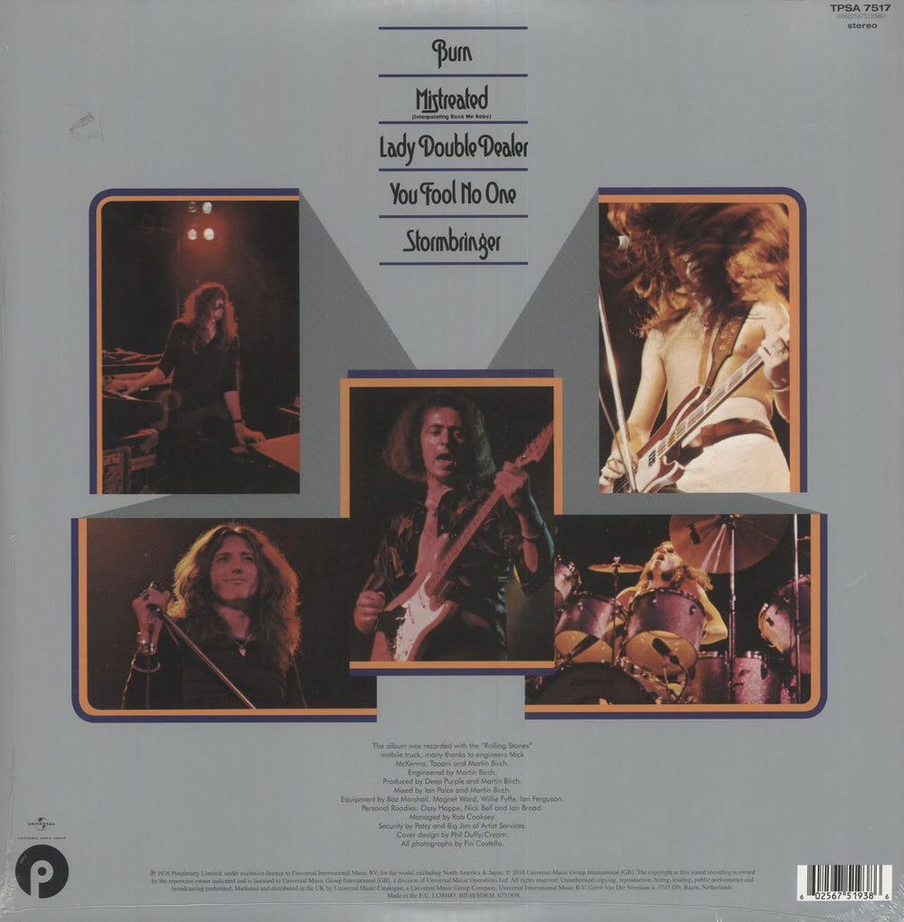 Deep Purple Made In Europe - Purple Vinyl - Sealed UK vinyl LP album (LP record) 602567519386