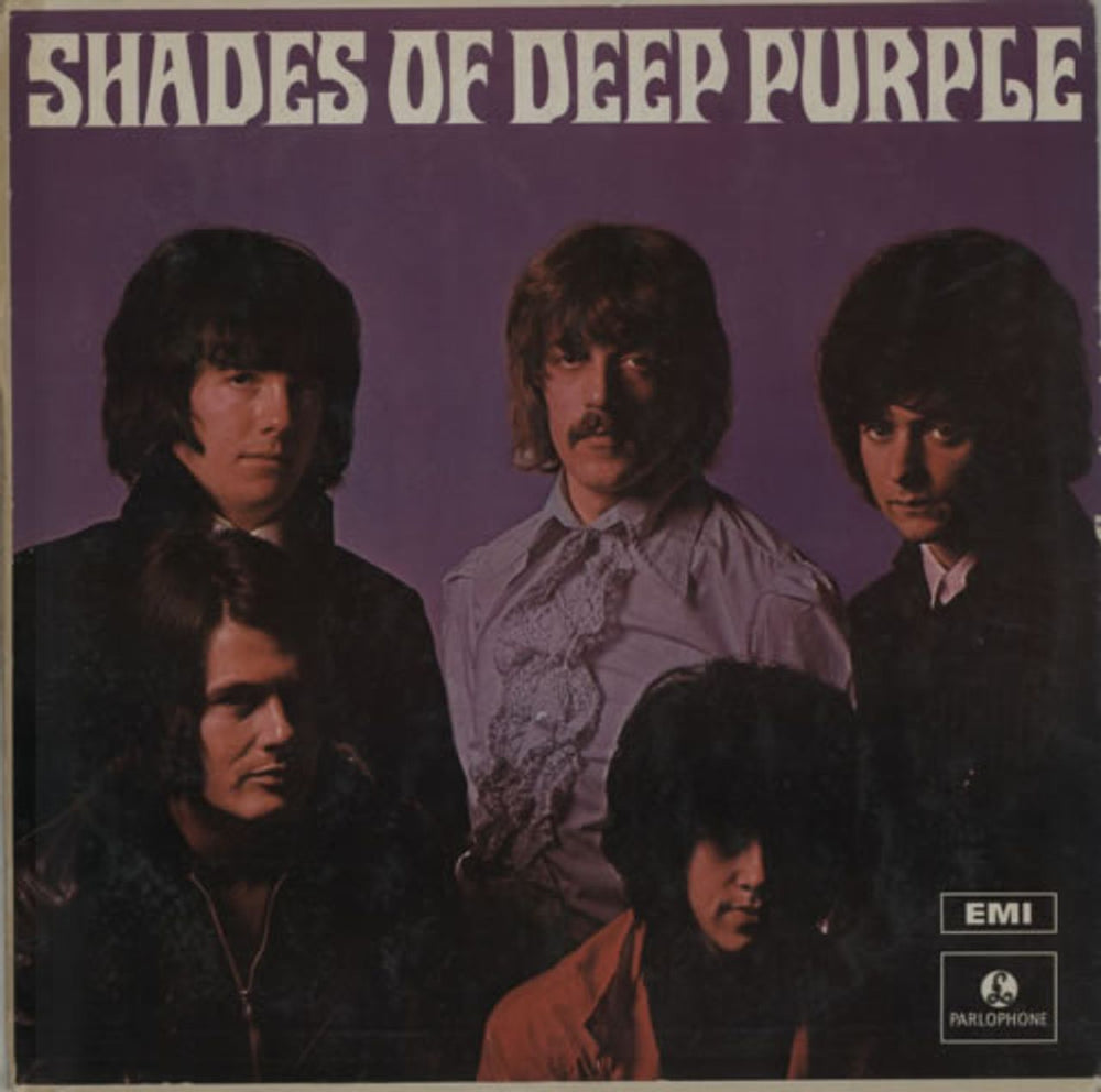 Deep Purple Shades Of Deep Purple - Front Laminated Indian vinyl LP album (LP record) PCS7055