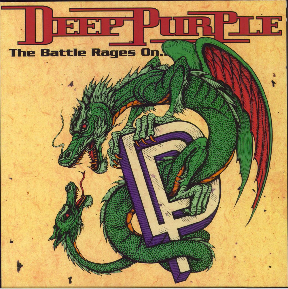 Deep Purple The Battle Rages On - 180gm UK vinyl LP album (LP record) 88985438451