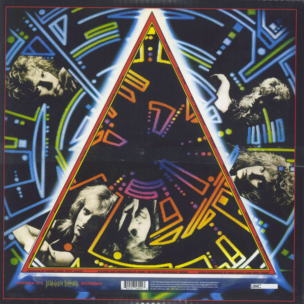 Def Leppard Hysteria - 180gm Vinyl - Sealed UK 2-LP vinyl record set (Double LP Album) 602557560923