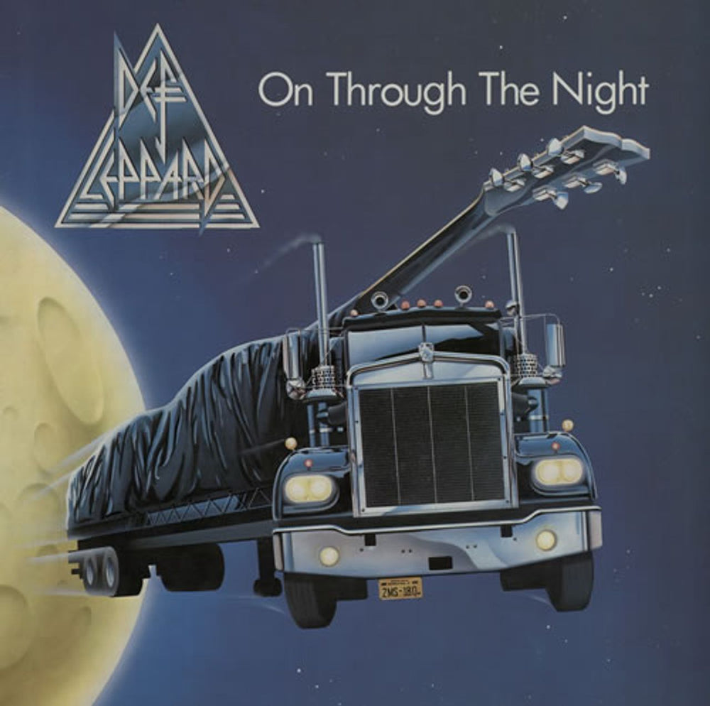 Def Leppard On Through The Night Dutch vinyl LP album (LP record) 6360180