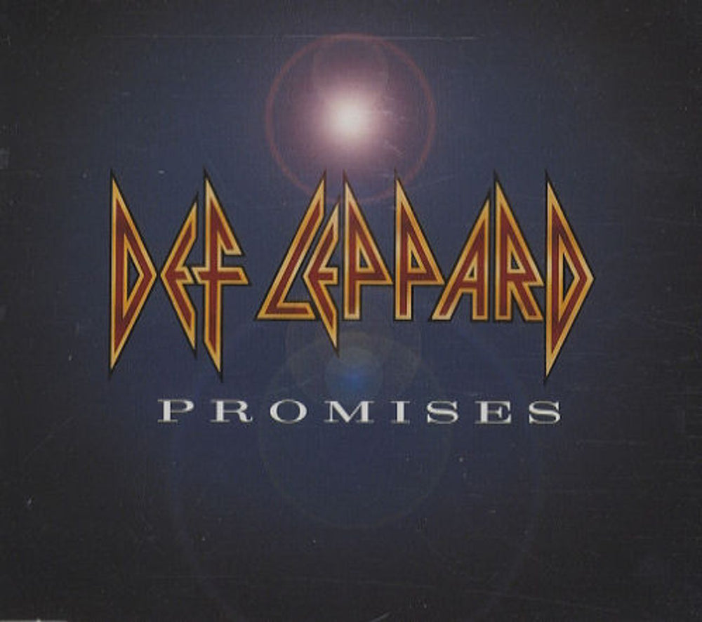 Def Leppard Promises UK Promo CD single (CD5 / 5") DEF2