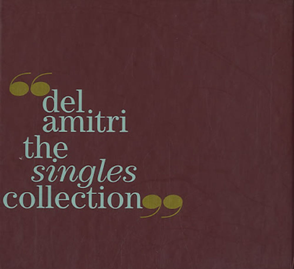 Del Amitri The Singles Collection - Complete UK CD Album Box Set AMCD699