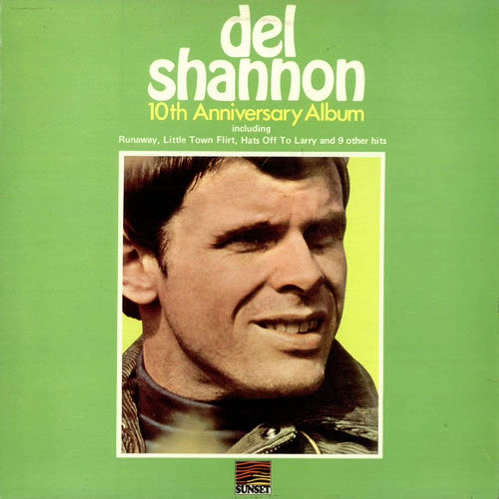 Del Shannon 10th Anniversary Album UK vinyl LP album (LP record) SLS50211