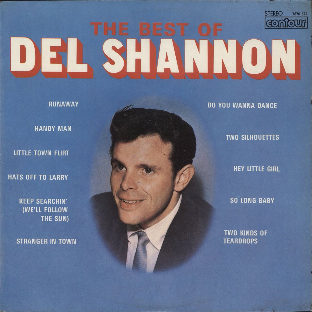 Del Shannon The Best Of Del Shannon UK vinyl LP album (LP record) 2870323