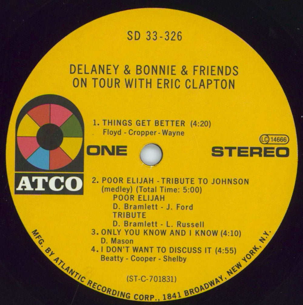 Delaney & Bonnie On Tour - 180gram German vinyl LP album (LP record) D&BLPON798197