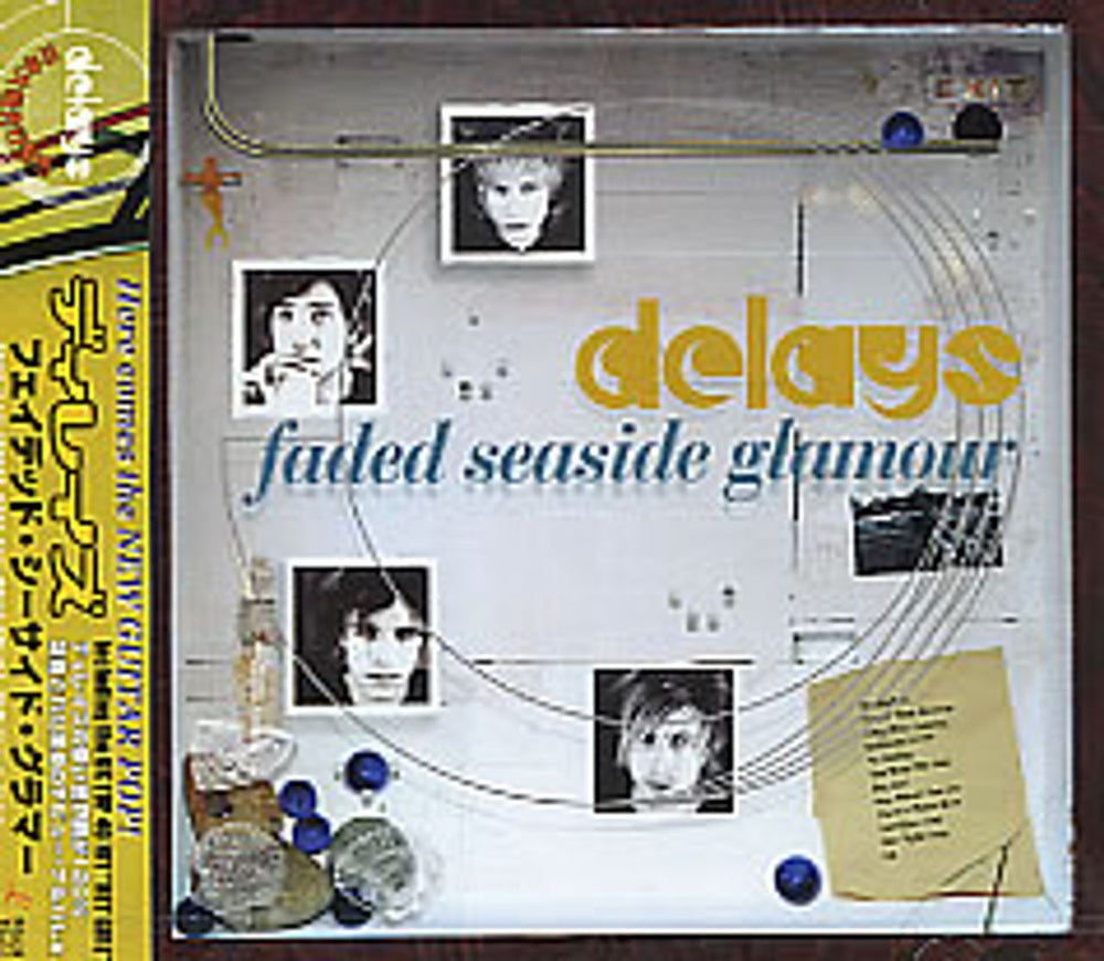 Delays Faded Seaside Glamour Japanese Promo CD album (CDLP) TOCP-66256