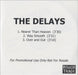 Delays Nearer Than Heaven UK Promo CD single (CD5 / 5") CD-R acetate