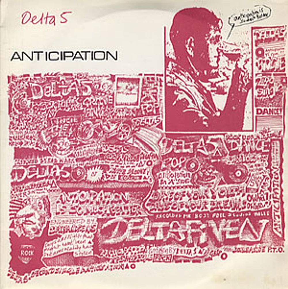 Delta Five Anticipation - No Lyntone Credits UK 7" vinyl single (7 inch record / 45) RT041