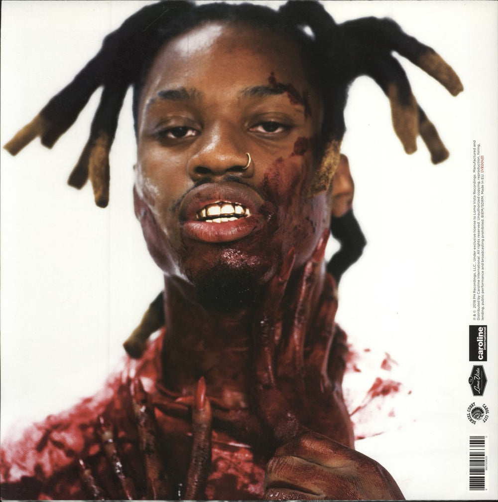 Denzel Curry Ta13oo UK vinyl LP album (LP record) 888072056350