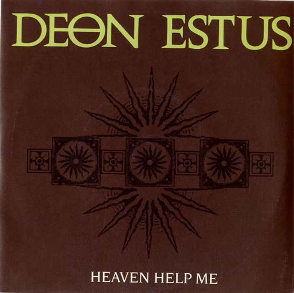 Deon Estus Heaven Help Me UK 7" vinyl single (7 inch record / 45) MIKA2