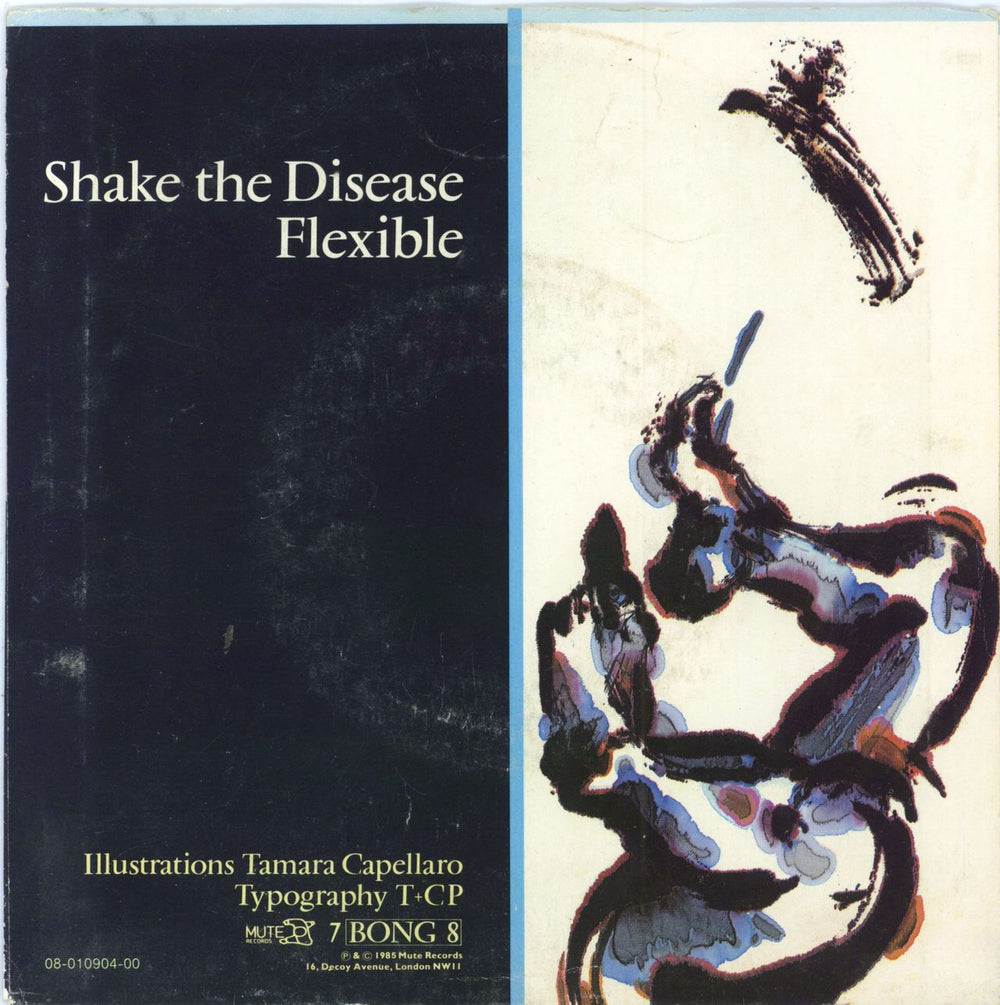 Depeche Mode Shake The Disease - Wide Centre Dutch 7" vinyl single (7 inch record / 45) DEP07SH799412