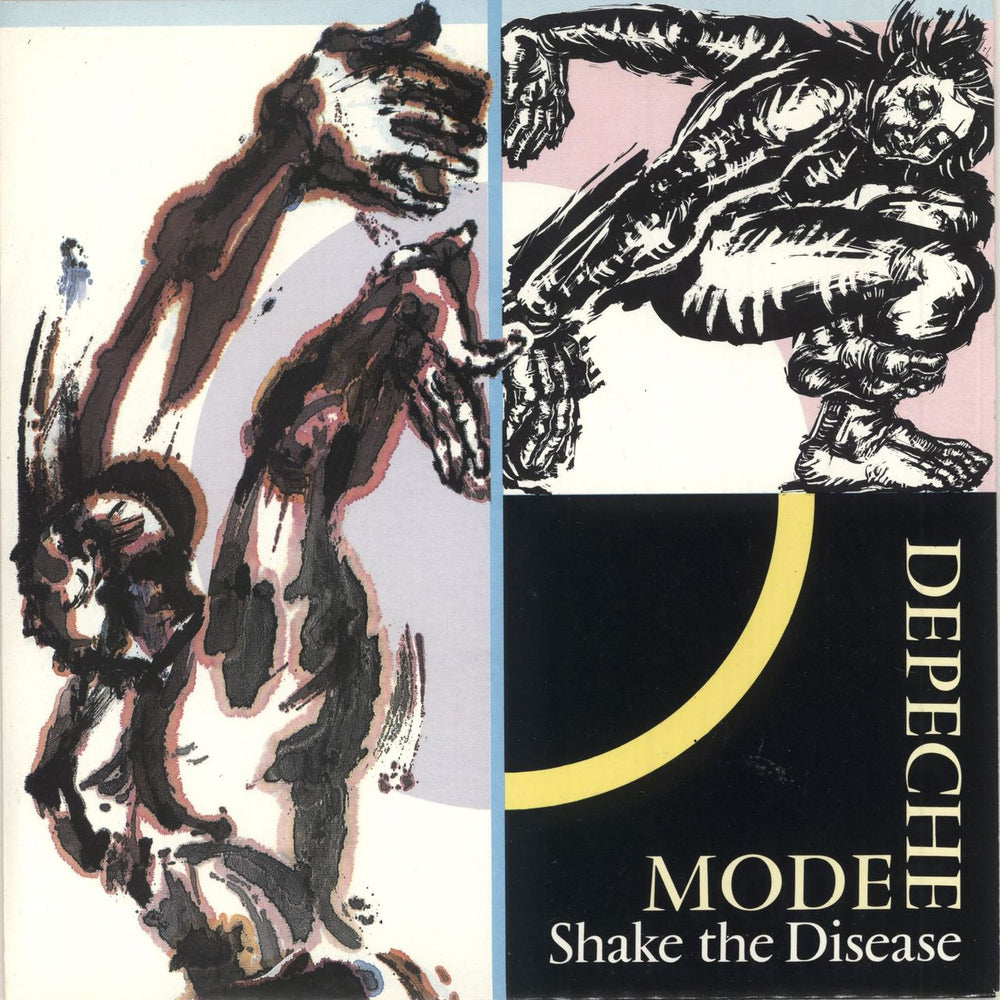 Depeche Mode Shake The Disease - Wide Centre UK 7" vinyl single (7 inch record / 45) 7BONG8