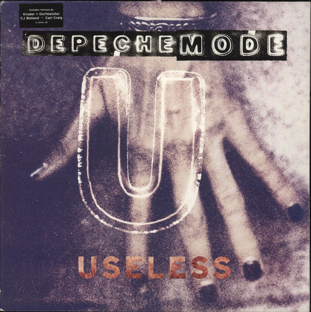 Depeche Mode Useless - Ex UK 12" vinyl single (12 inch record / Maxi-single) 12BONG28