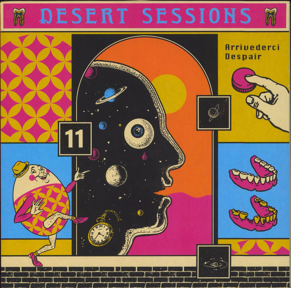 Desert Sessions Desert Sessions 11 & 12 US vinyl LP album (LP record) OLE-1488-LP